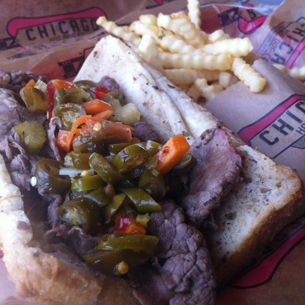 Photo taken at Chicago Hot Dog Co. by Steve S. on 3/9/2013