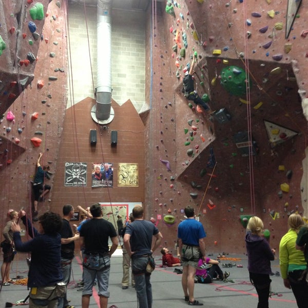 Photo taken at Adventure Rock Climbing Gym Inc by Travis B. on 3/21/2013