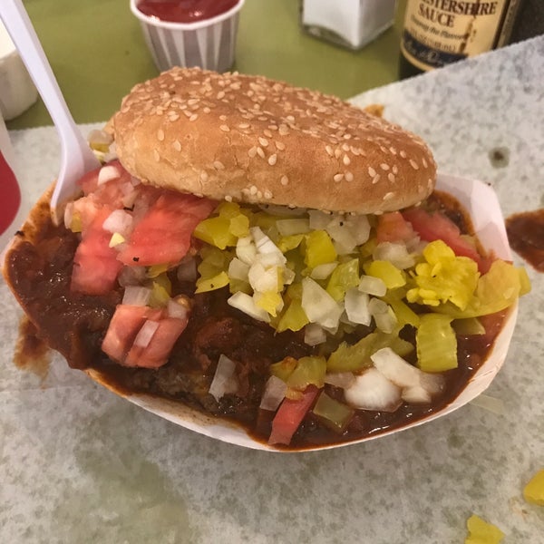 Photo taken at Krazy Jim&#39;s Blimpy Burger by Gary M. on 4/27/2019