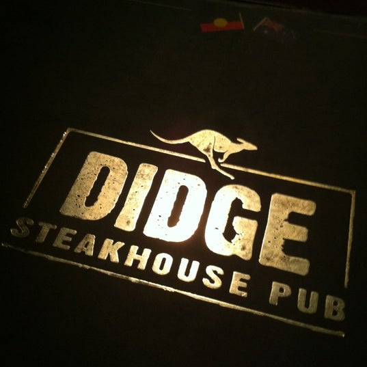Das Foto wurde bei Didge Steakhouse Pub von Bruna O. am 1/14/2013 aufgenommen