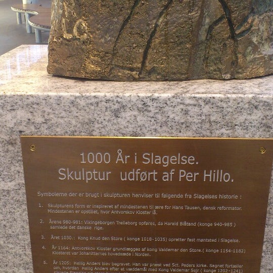 1000 Ar I Slagelse Monument Landmark In Slagelse