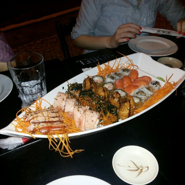 Photo taken at Monte Fuji Sushi Grill by Ana Cristina L. on 3/18/2013