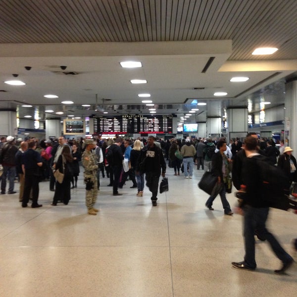 Photo taken at New York Penn Station by Jason T. on 4/24/2013
