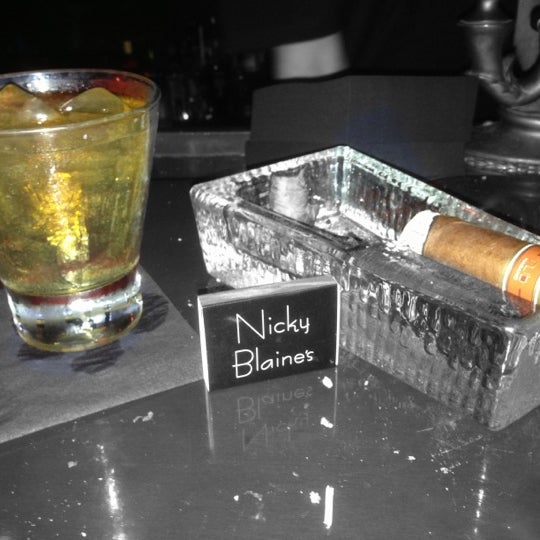 Photo taken at Nicky Blaine&#39;s Cocktail Lounge by Brian G. on 11/4/2012