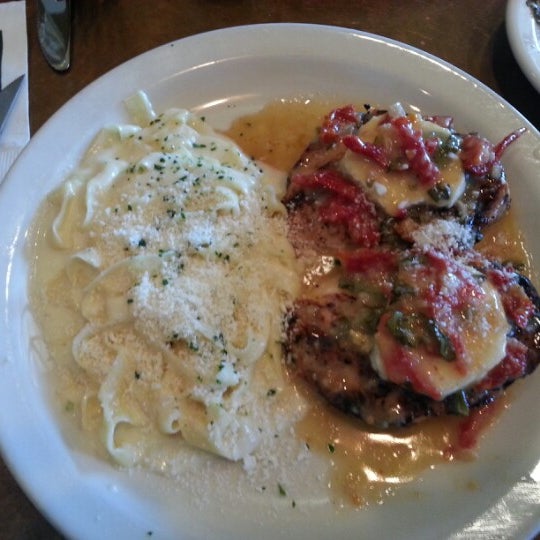 Photo taken at Carrabba&#39;s - The Original on Voss by Luis T. on 11/9/2012