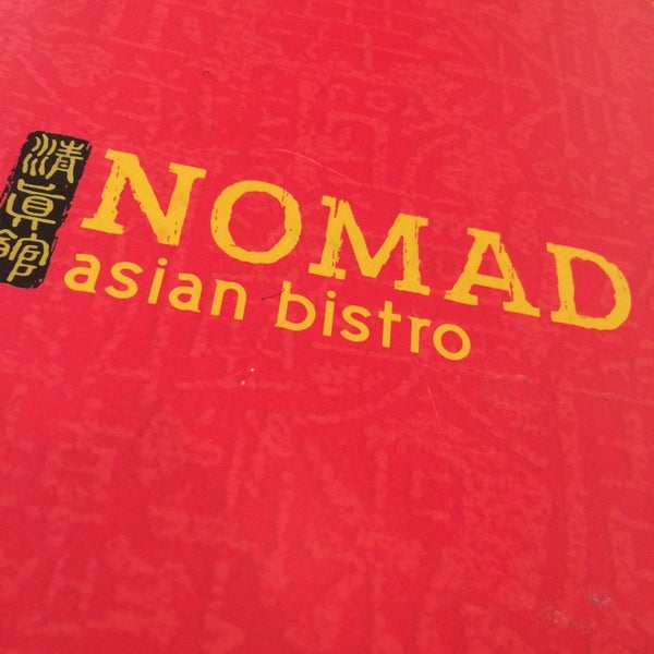 Photo taken at Nomad Asian Bistro by Mateen S. on 5/29/2014