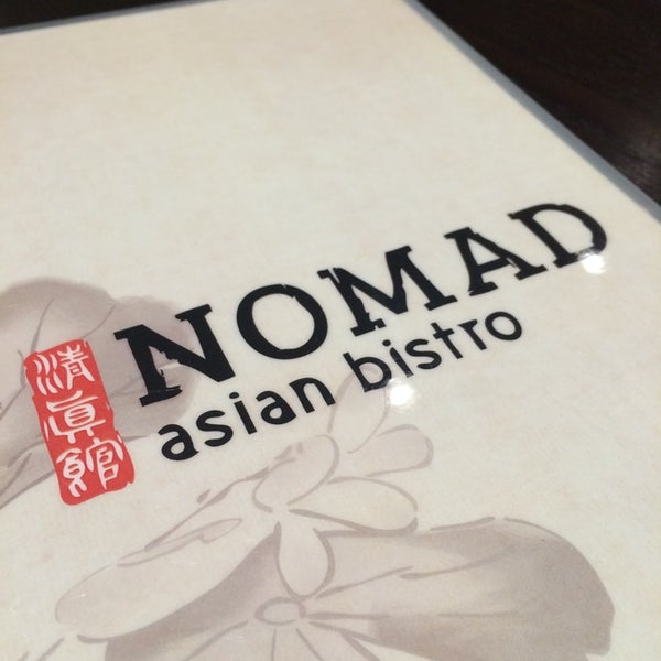Photo taken at Nomad Asian Bistro by Mateen S. on 7/16/2014