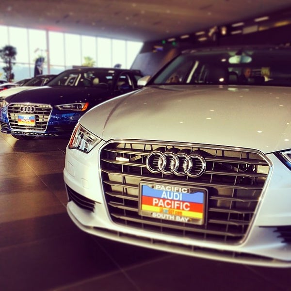 Photo taken at Audi Pacific by Mike B. on 4/4/2014