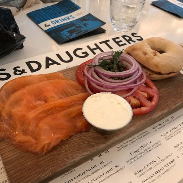 Photo taken at Russ &amp; Daughters Café by armand g. on 4/7/2017