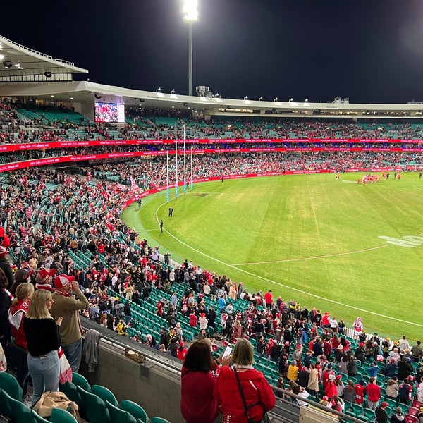 Photo taken at Sydney Cricket Ground by Nick B. on 5/27/2022