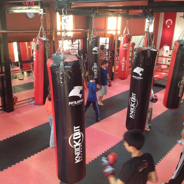Photo taken at Atılgan Fight Academy by Alper S. on 4/25/2013