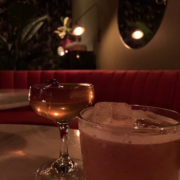 Grab a seat in the back lounge on a weeknight and order any of the drinks and dinner.