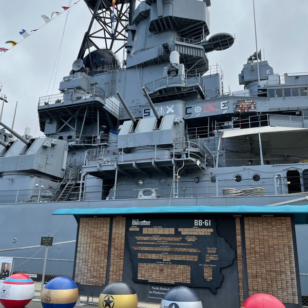 Photo taken at USS Iowa (BB-61) by Andrew P. on 8/8/2021