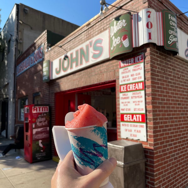Photo taken at John&#39;s Water Ice by Alex H. on 9/7/2021