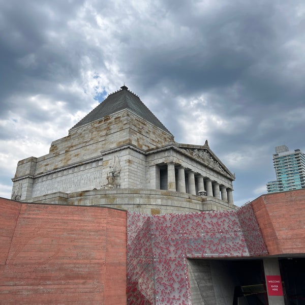 Photo taken at Shrine of Remembrance by Melby S. on 12/13/2023