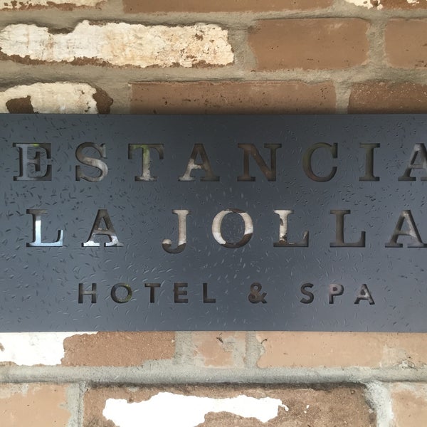 Photo taken at Estancia La Jolla Hotel &amp; Spa by Marcus A. on 1/14/2016