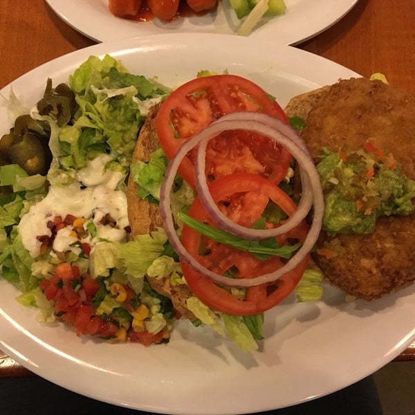 Photo taken at Veggie Grill by TheGreenGirl on 10/18/2016