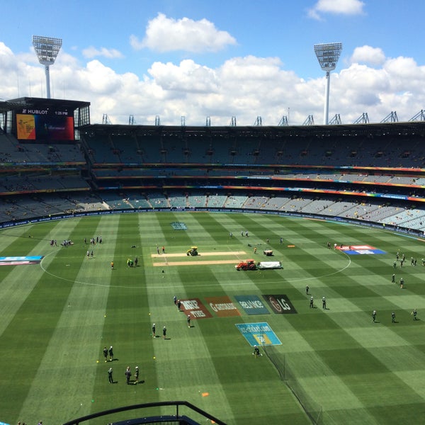 Photo taken at Melbourne Cricket Ground (MCG) by 康 町. on 2/14/2015