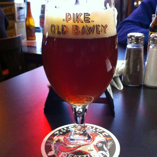 Photo taken at Pike Brewing Company by Stefanie M. on 4/21/2013