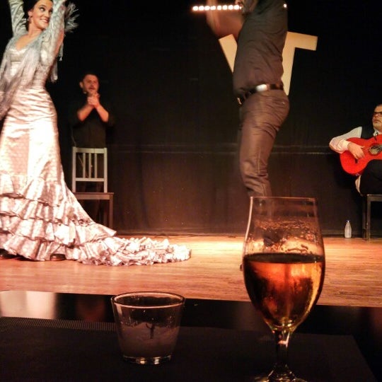 Снимок сделан в Las Tablas Tablao Flamenco пользователем Marcelo M. 1/9/2016