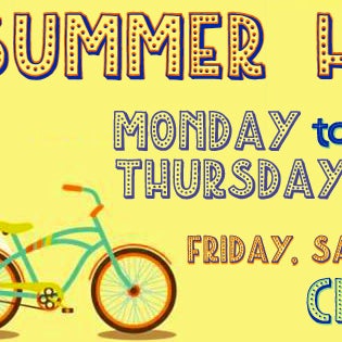 Summer Hours at the Co-op Bookstore: Monday to Thursday, 11am - 6pm; Closed weekends.