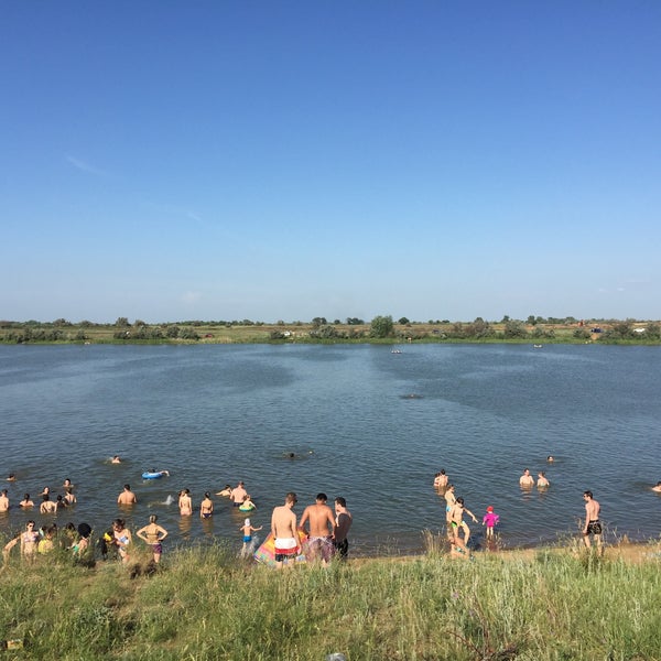 Голубое озеро в саратове