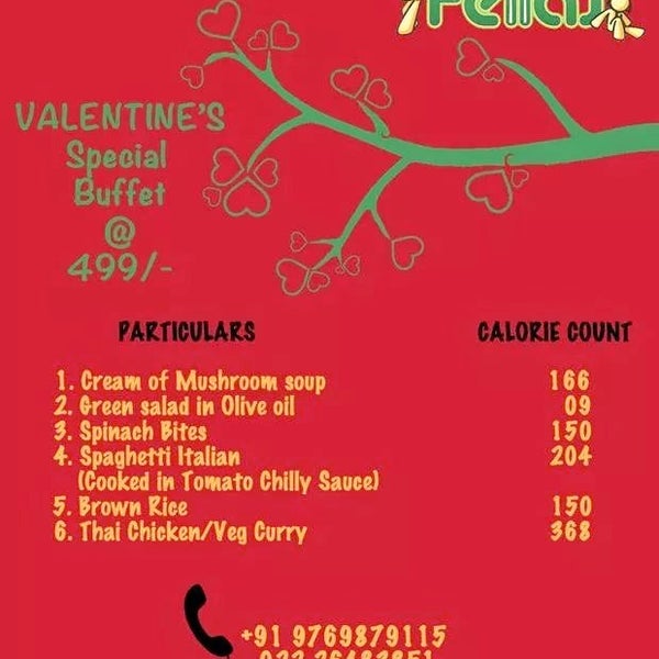 This Valentine gift some #healthy dine out to your loved ones. Treat them at Fellas Cafe and enjoy your day with outstanding and healthy option. Because #HealthSaysItAll.
