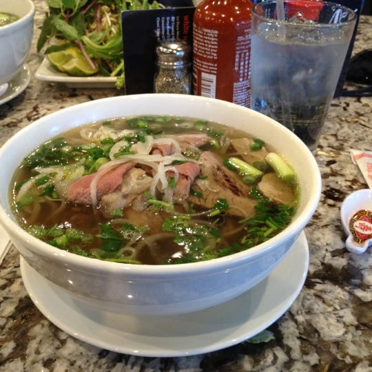 Photo taken at Pho Factory by Adam K. on 12/4/2012