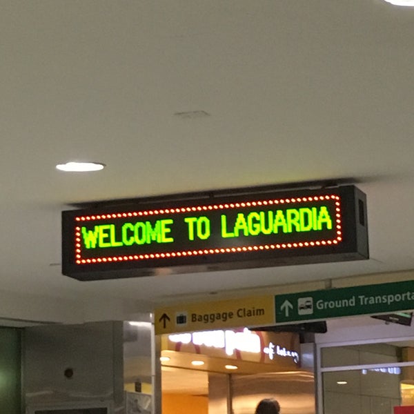 Photo taken at LaGuardia Airport (LGA) by Myrah D. on 10/21/2015