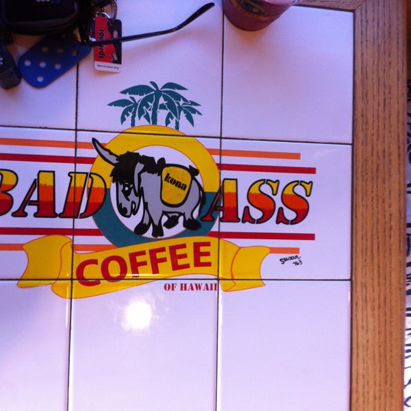 Photo taken at Bad Ass Coffee of Hawaii by Jeff P. on 6/15/2013