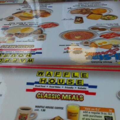 waffle house lake charles menu