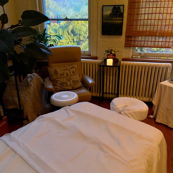 Photo taken at Rhemedy By Rhed Therapeutic Massage by Laura P. on 10/26/2020