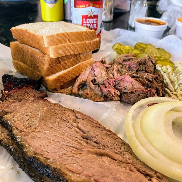 Photo taken at Louie Mueller Barbecue by Monica D. on 1/18/2020