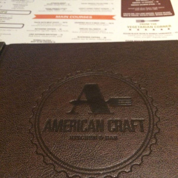 Photo taken at American Craft Kitchen &amp; Bar by Alex R. on 9/12/2015