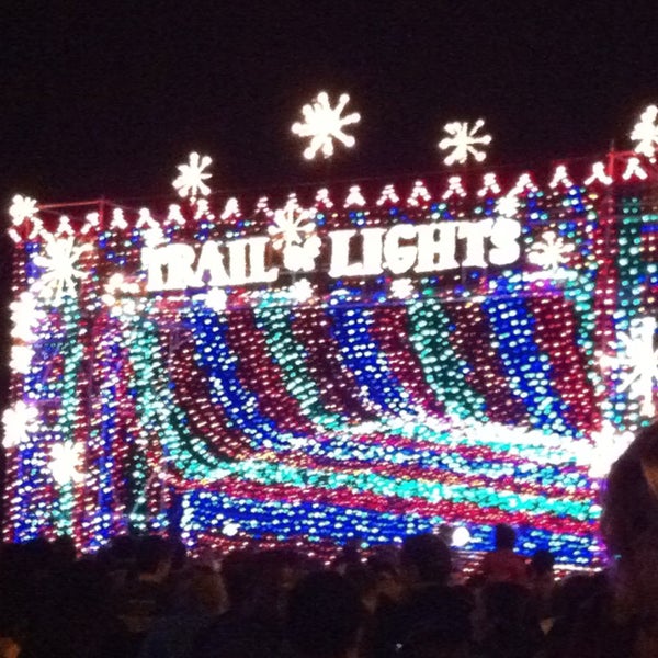Photo taken at Austin Trail of Lights by Brian A. on 12/24/2012