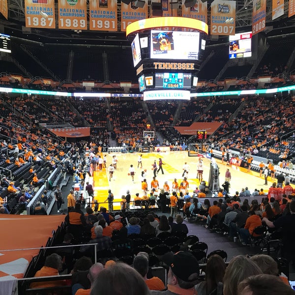 Photo taken at Thompson-Boling Arena by William C. on 1/21/2018