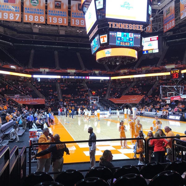 Photo taken at Thompson-Boling Arena by William C. on 2/25/2018