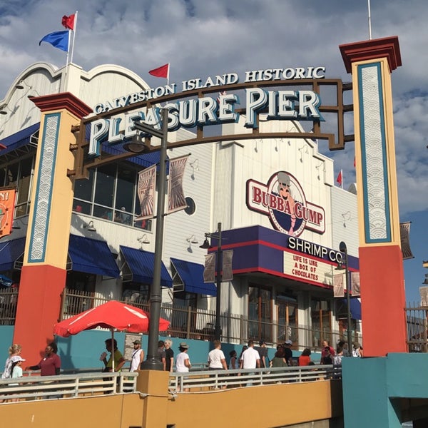 8/3/2019にNouraがGalveston Island Historic Pleasure Pierで撮った写真