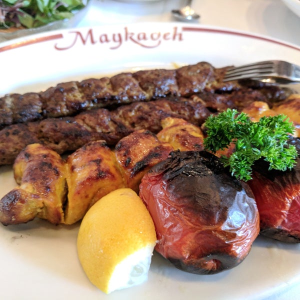 Photo taken at Maykadeh Persian Cuisine by Jason W. on 5/4/2018