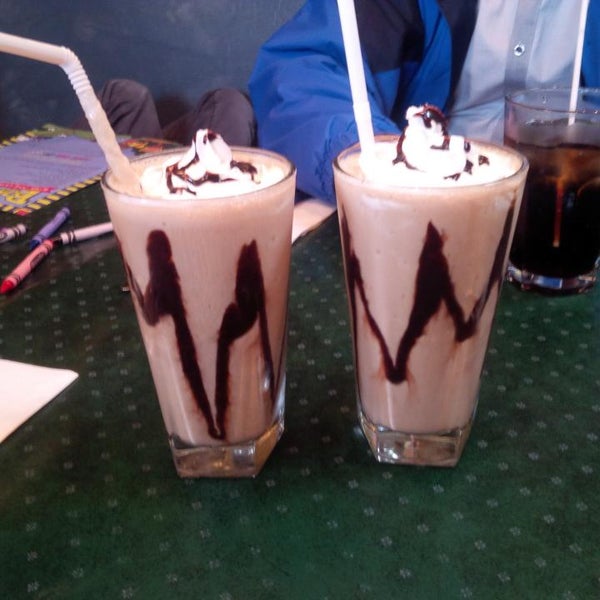 Check out these milkshakes. Yumm!