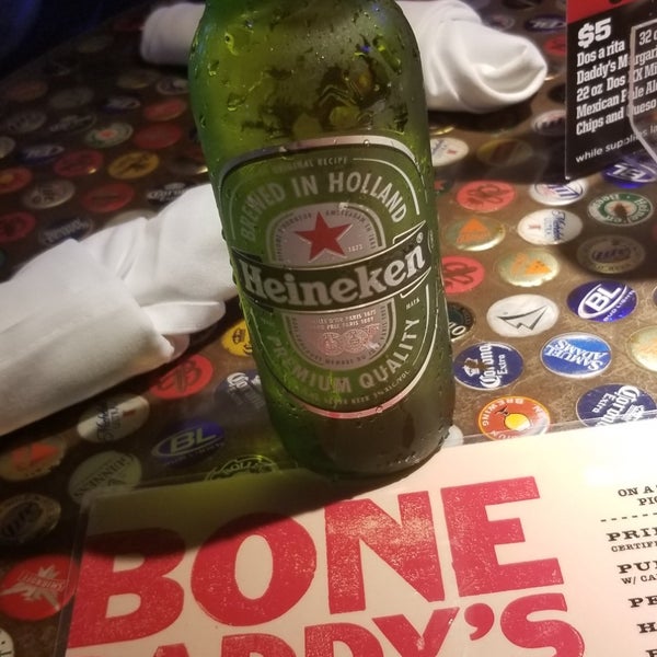 Photo taken at Bone Daddy&#39;s House of Smoke by Angela C. on 5/3/2019