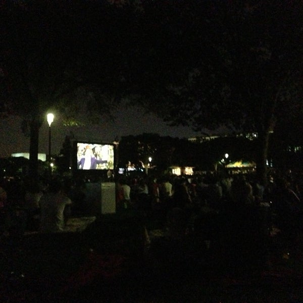 Photo taken at Screen on the Green by Josie K. on 8/6/2013