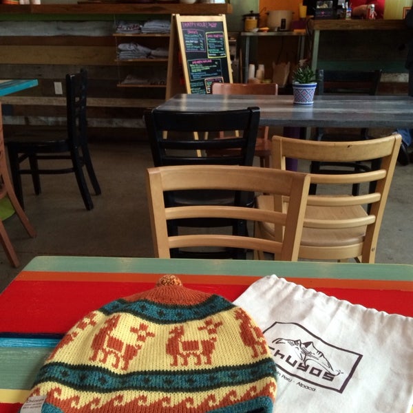 Photo taken at Las Primas Peruvian Kitchen by Alexandra S. on 2/28/2014