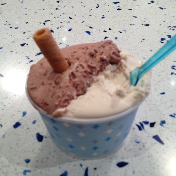 Photo taken at Frost, A Gelato Shop by Jan H. on 2/4/2013