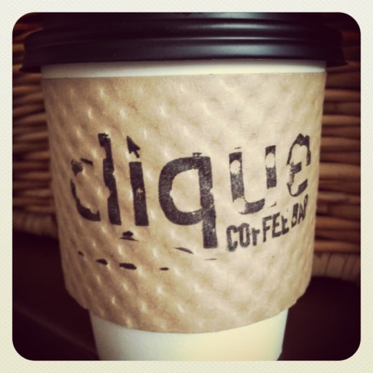 Photo taken at Clique Coffee Bar by Kathy F. on 10/30/2012