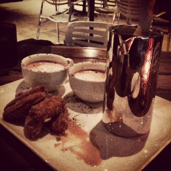 Chocolate & Churros . It's a must!!!!! We loved this dessert.