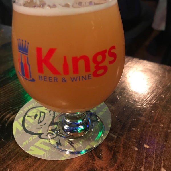 Photo taken at Kings Beer &amp; Wine by josh h. on 2/7/2020
