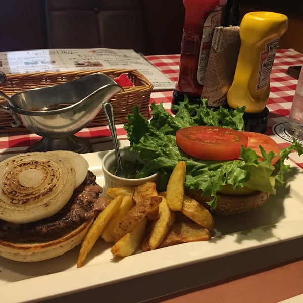 We are in restaurant nick