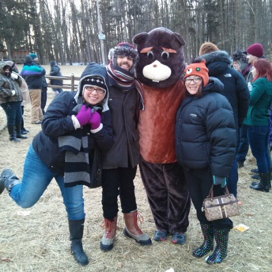 Photo taken at Gobblers Knob by ᴡ P. on 2/2/2013