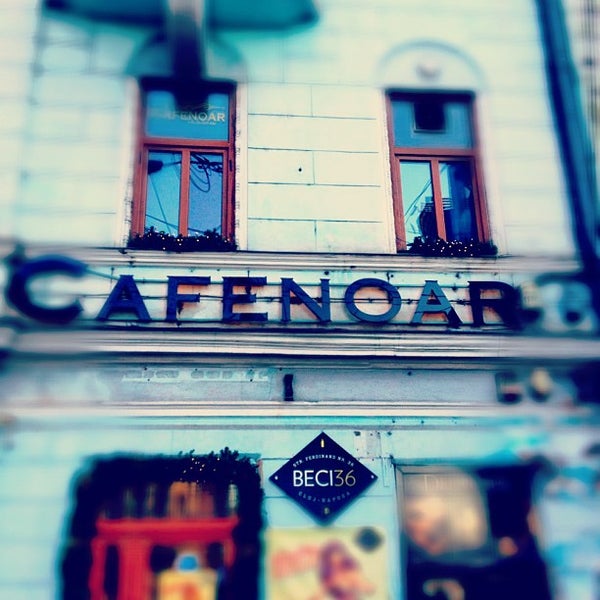 Photo taken at Cafenoar by Florin G. on 12/30/2012